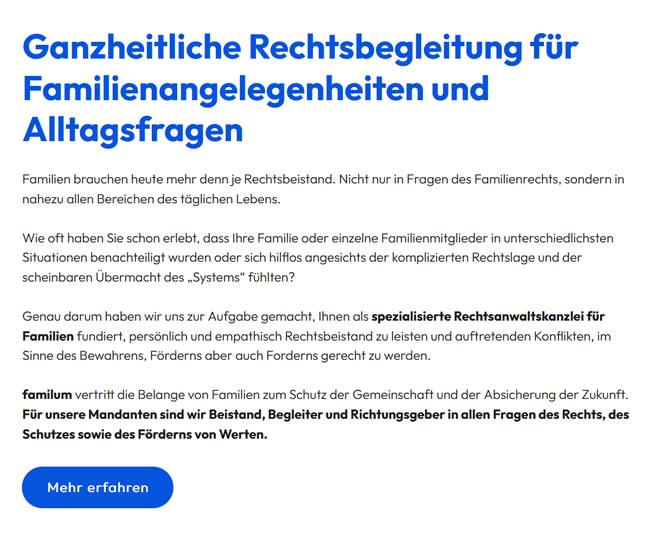 Rechtsanwalt f&uuml;r Familienangelegenheiten in 01945 Gr&uuml;newald